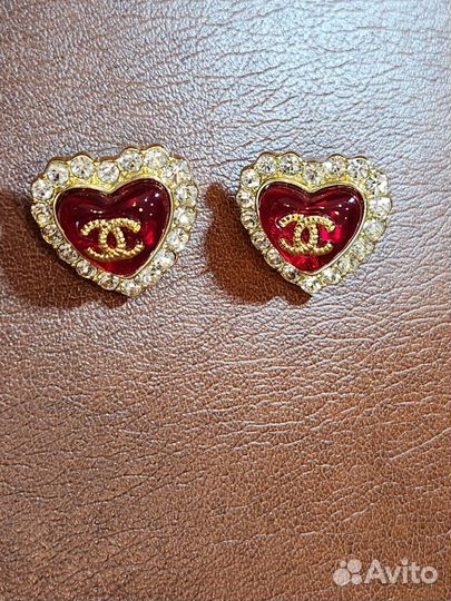 Серьги Chanel оригинал