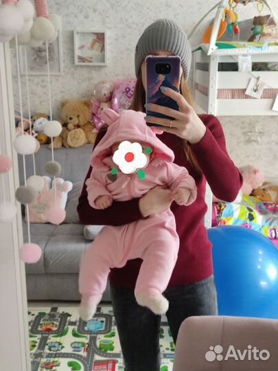 Флисовый комбинезон crockid (крокид) 68р