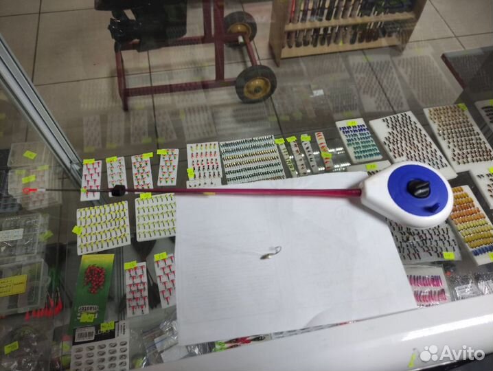 Удочка зимняя балалайка оснащенная лещ\сорога