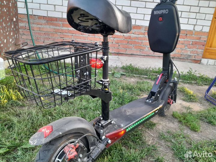 Электросамокат для взрослых с сиденьем