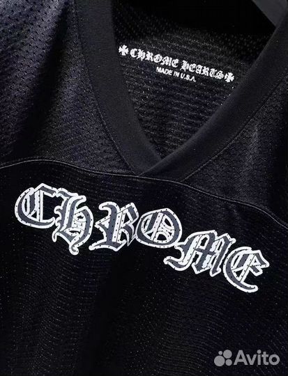 Футболка Джерси Chrome Hearts Черная