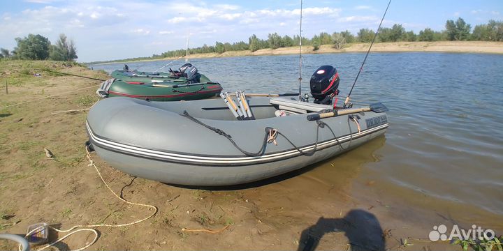 Лодка пвх Пилот 300 с мотором HDX F4(5) /4такта
