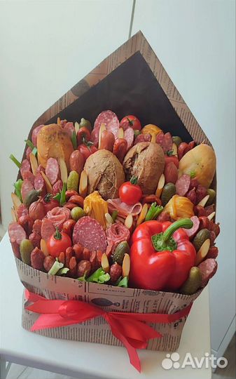 Съедобные букеты Колбасные Мужские 2