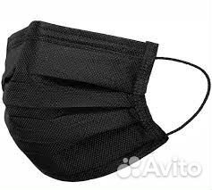 Респиратор KN95, Маски одноразовые (черные)