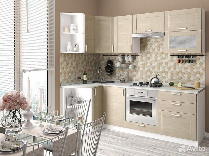 Кухня Лофт-03 фабрики мебели 