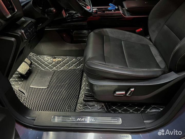 3Д ковры из экокожи для Haval Dargo 2023