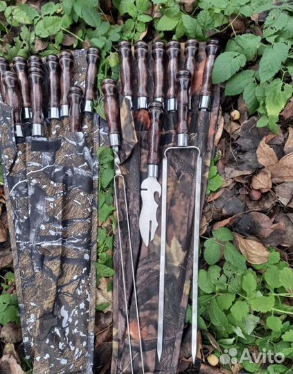 Hабор шампуров в чехлe