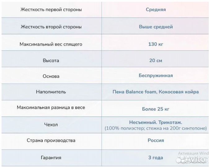 Матрас ортопедический новый 160х200