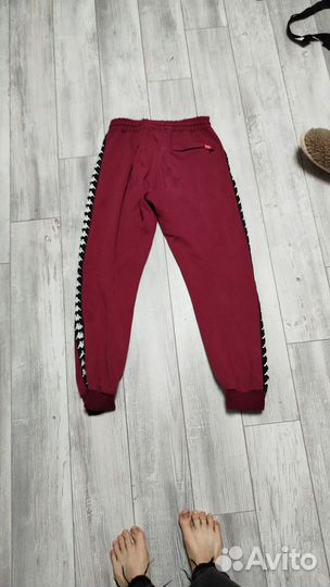 Штаны kappa с лампасами спортивные