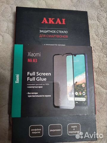 Стекло защитное akai для телефона Xiaomi Mi A3