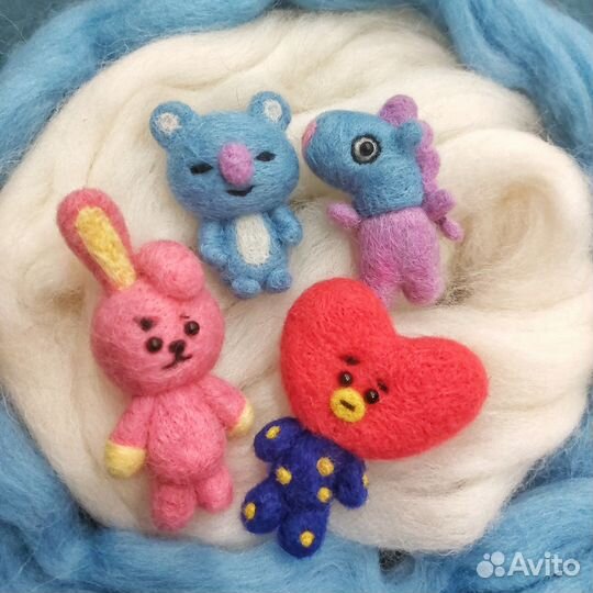 BTS. BT21 персонажи ручной работы