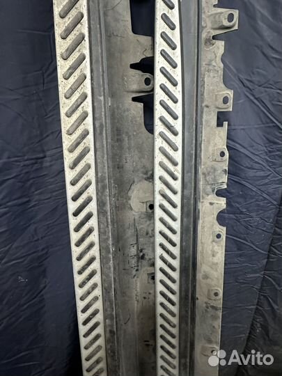 Накладки на пороги BMW x5 f15