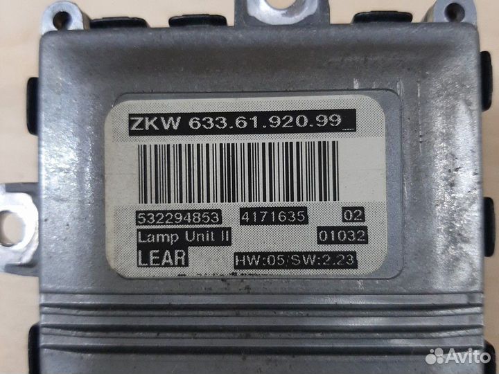 Блок управления фары на volvo s80 xc70