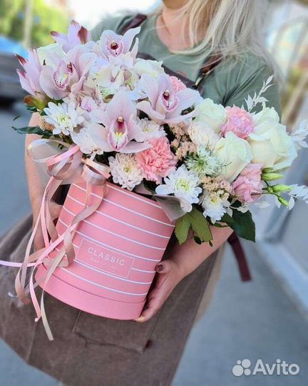 Живые цветы букеты