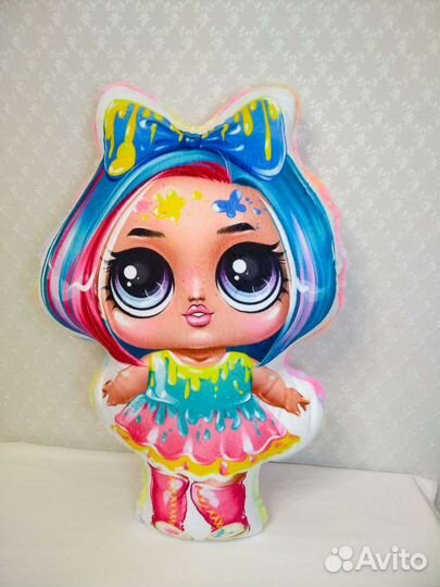 Подушка обнимашка. Кукла Лол