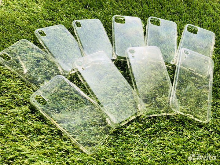 Силиконовые чехлы на iPhone