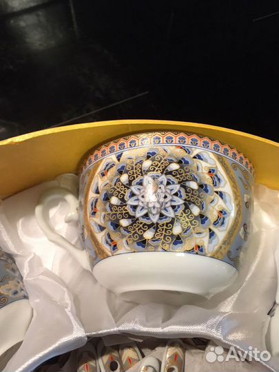 Сервиз чайный фарфор на 6 персон