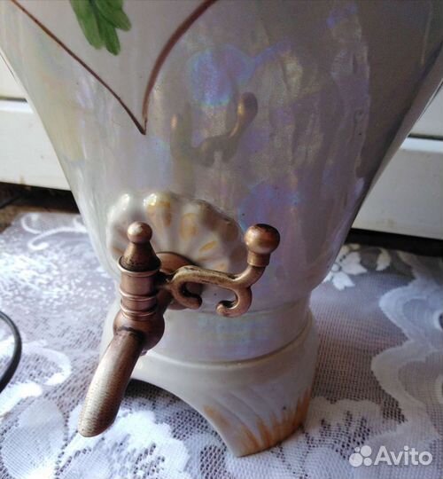 Самовар фарфоровый электрический