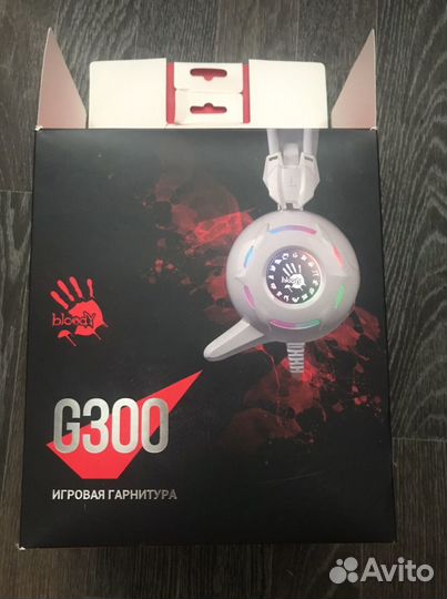 Наушники игровые A4Tech Bloody G300