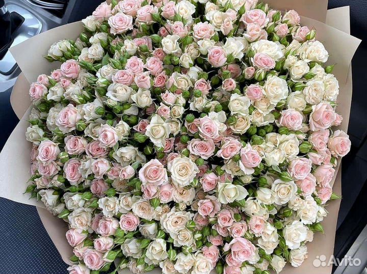 Кустовые розы с гарантией