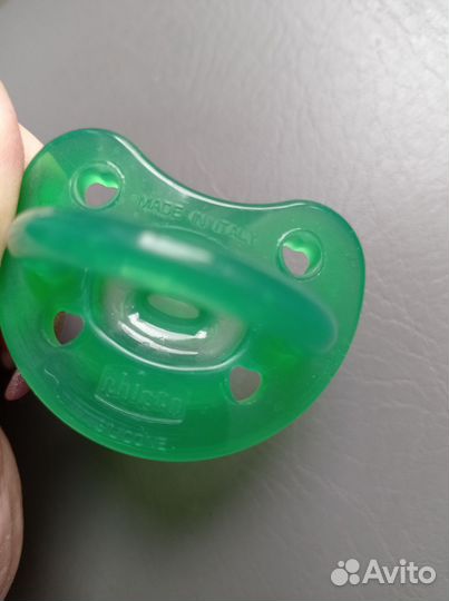 Пустышка Chicco Physio Soft силиконовая, 0-6 мес