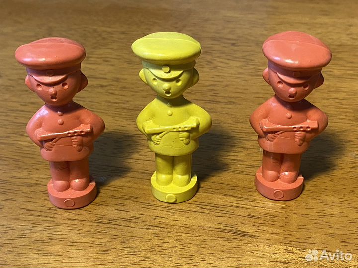 Солдатики СССР. Резина