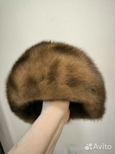 Шапка норковая женская