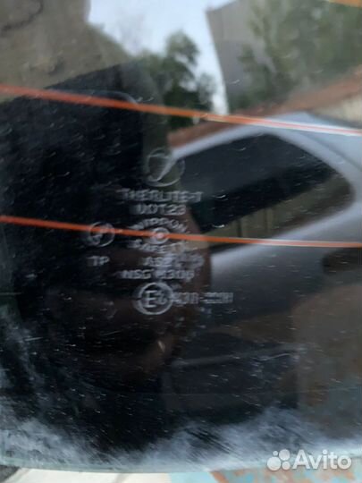 Заднее стекло Subaru Impreza GC