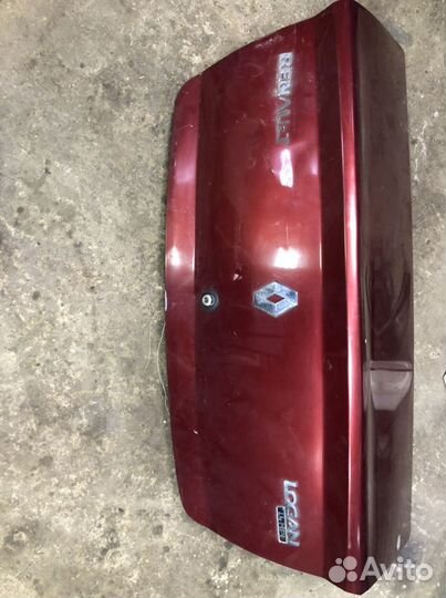 Крыжка багажника рено логан