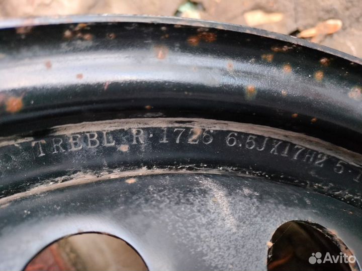 Диски штампы R17 от Рено Каптур