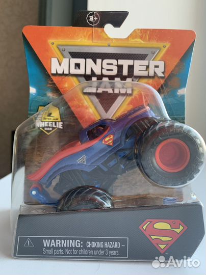 Monster jam superman monster truck
