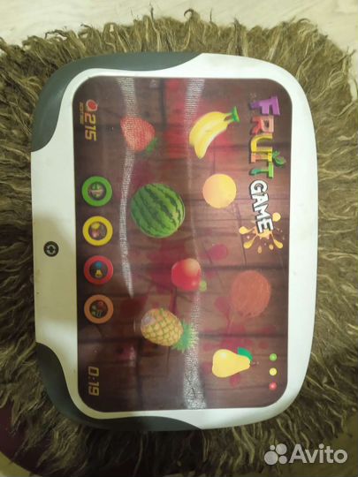 Детская игрушка планшет игра в разрезание фруктов