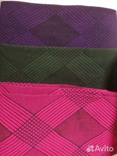 Колготки цветные женские с геометрическим узором