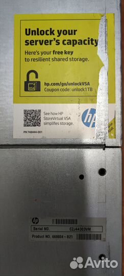 Сервер HP ProLiant 2 AMD Opteron 6378 2.4 GHz