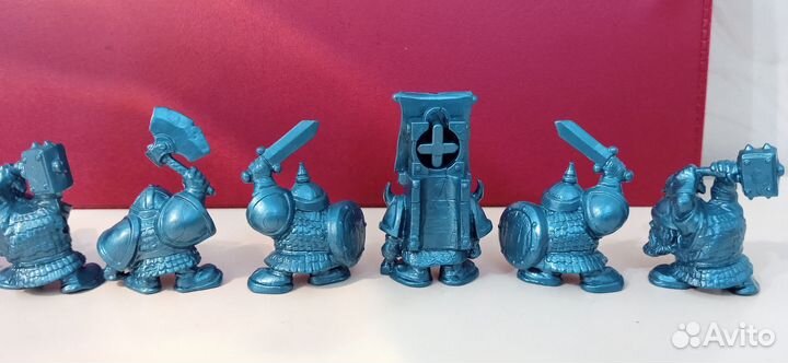 Гномы воины 28мм. Технолог. Полистирол