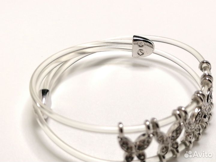 Swarovski Браслет в блестящих бабочках