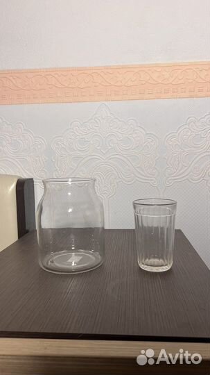 Ваза прозрачная 6 штук