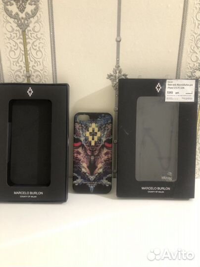 Чехол на iPhone 5 5s se оригинал marcelo burlon