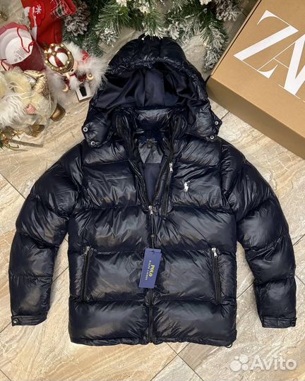 Пуховик Polo Ralph Lauren glossen down jacket