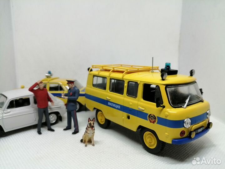 Модель УАЗ-452В «Милиция» СССР