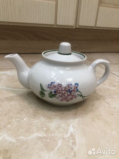 Чайник заварочный фарфоровый СССР