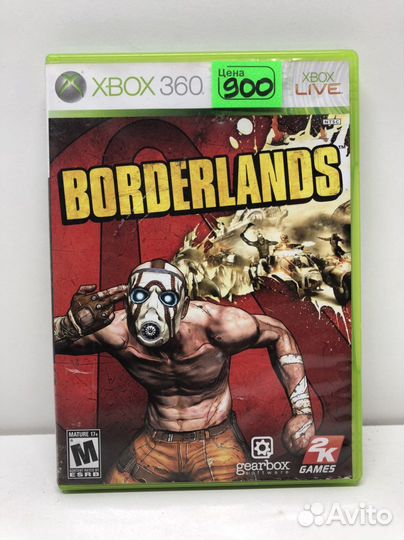 Диск Borderlands для Xbox 360