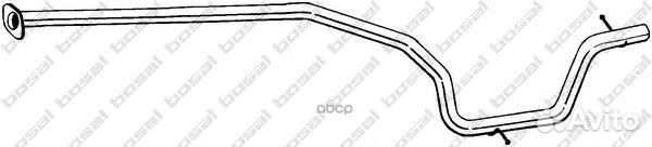 Глушитель средняя часть 950-055 Bosal