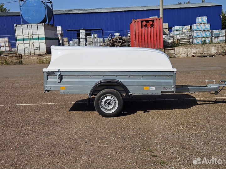 Пластиковая крышка на прицеп Автос А25М 2.5х1.3