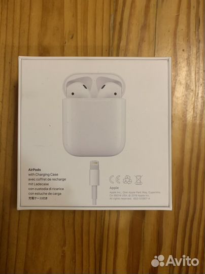 Наушники AirPods 2