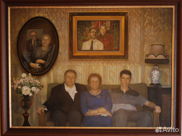 Портрет по фото на заказ (ручная работа)