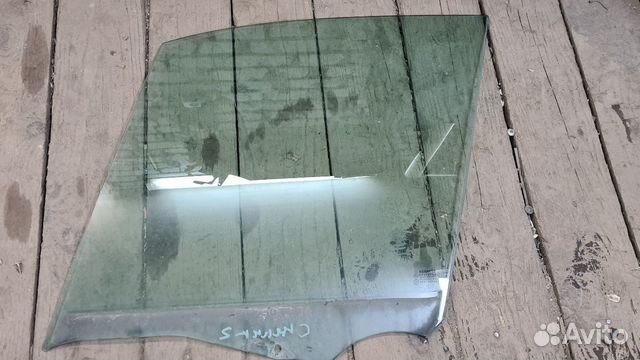 Стекло передней левой двери Рено Сценик 2