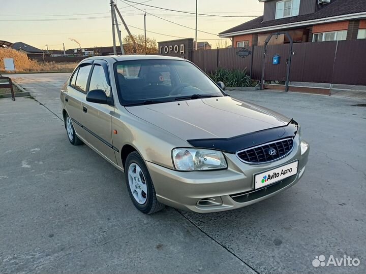 Hyundai Accent 1.5 МТ, 2004, 270 508 км
