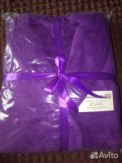 Махровый халат женский новый