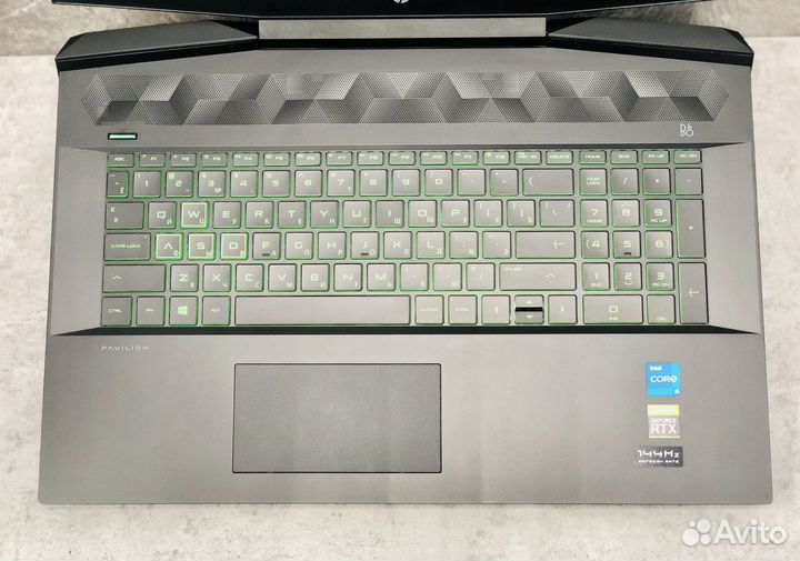 Игровой HP 17.3/FHD/i5-11/RTX/16Gb/SSD/Гарантия
